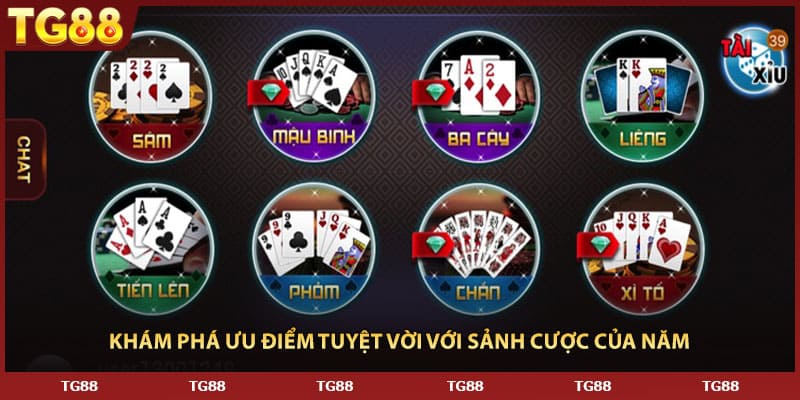 Khám phá ưu điểm tuyệt vời với sảnh cược của năm