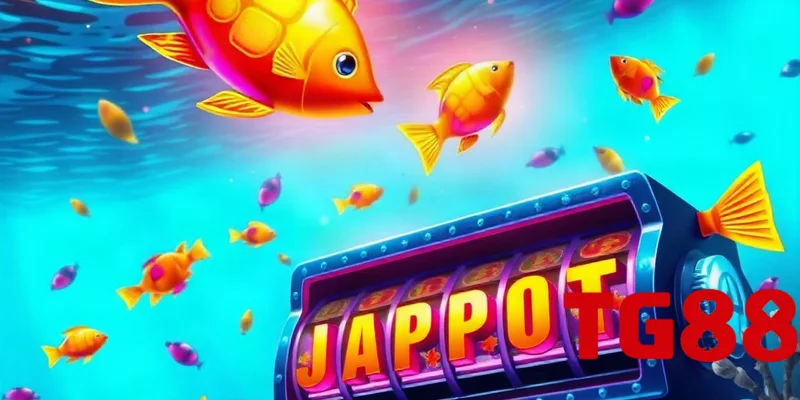 Game bắn cá Jackpot TG88 với đồ họa 3D sống động và hũ jackpot lấp lánh