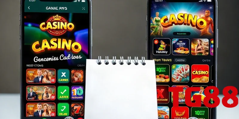So sánh TG88 với các nhà cái game bài khác