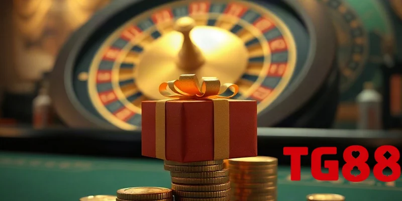 Tổng quan các chương trình khuyến mãi TG88 với hộp quà và chip casino